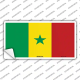 Senegal Flag Novelty Sticker Decal