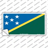 Solomon Islands Flag Novelty Sticker Decal