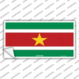 Suriname Flag Novelty Sticker Decal
