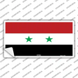 Syria Flag Novelty Sticker Decal