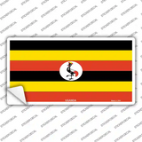Uganda Flag Novelty Sticker Decal