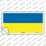 Ukraine Flag Novelty Sticker Decal
