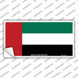 United Arab Emirates Flag Novelty Sticker Decal