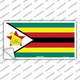 Zimbabwe Flag Novelty Sticker Decal