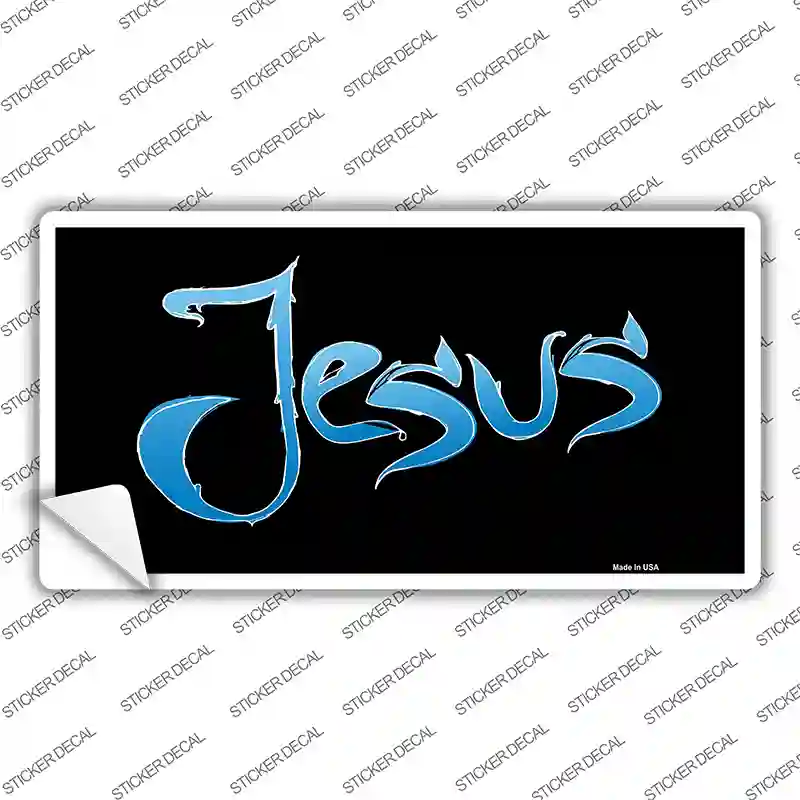 Jesus Novelty Sticker Decal