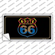 Route 66 Logo Arizona Flag Novelty Sticker Decal