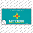 New Mexico Background Novelty Sticker Decal