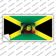 Jamaica Flag Bob Marley Novelty Sticker Decal