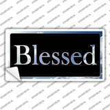Blessed Blue Sky Cloud Novelty Sticker Decal