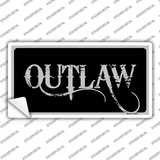 Outlaw Novelty Sticker Decal