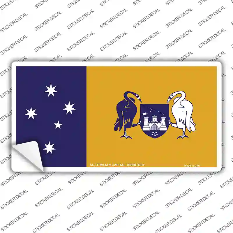 Australia Capital Territory Novelty Sticker Decal