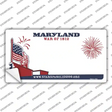 Maryland State Novelty Sticker Decal