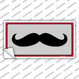Mustache Novelty Sticker Decal
