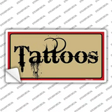 Tattoos Novelty Sticker Decal