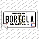 Boricua Puerto Rico Novelty Sticker Decal