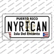 Nyrican Puerto Rico Novelty Sticker Decal