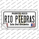 Rio Piedra Puerto Rico Novelty Sticker Decal