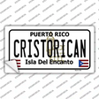 Cristorican Puerto Rico Novelty Sticker Decal