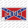 Rebel Confederate Flag Novelty Sticker Decal