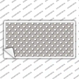Grey Polka Dot Novelty Sticker Decal