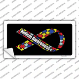 Autism Awareness Ribbon Novelty Sticker Decal