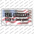 Stick To Their Guns Novelty Sticker Decal