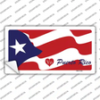 I Heart Puerto Rico Novelty Sticker Decal
