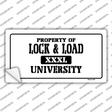 Lock And Load Novelty Sticker Decal
