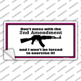 I Wont Be Forced To Use It Novelty Sticker Decal