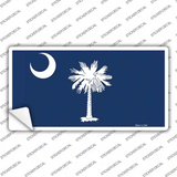 South Carolina Blue Flag Novelty Sticker Decal