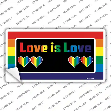 Love Is Love Novelty Sticker Decal