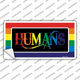 Humans Novelty Sticker Decal