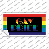 Gay Pride Novelty Sticker Decal