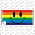 Smiley Face Novelty Sticker Decal