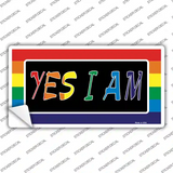 Yes I Am Novelty Sticker Decal