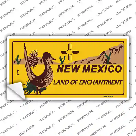 Roadrunner New Mexico Novelty Sticker Decal