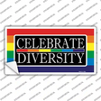 Celebrate Diversity Novelty Sticker Decal