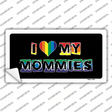 I Love My Mommies Novelty Sticker Decal