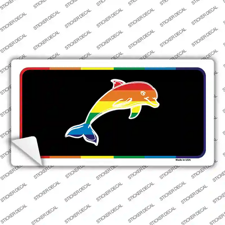 Dolphin Novelty Sticker Decal