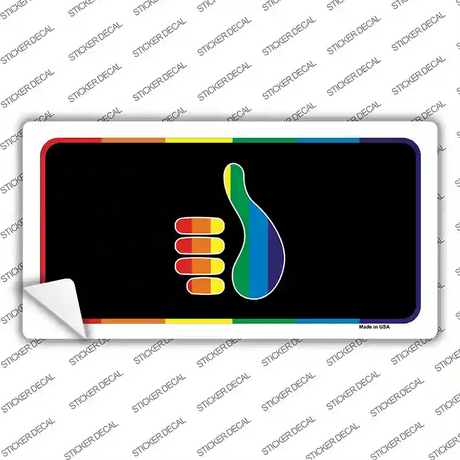 Thumbs Up Novelty Sticker Decal