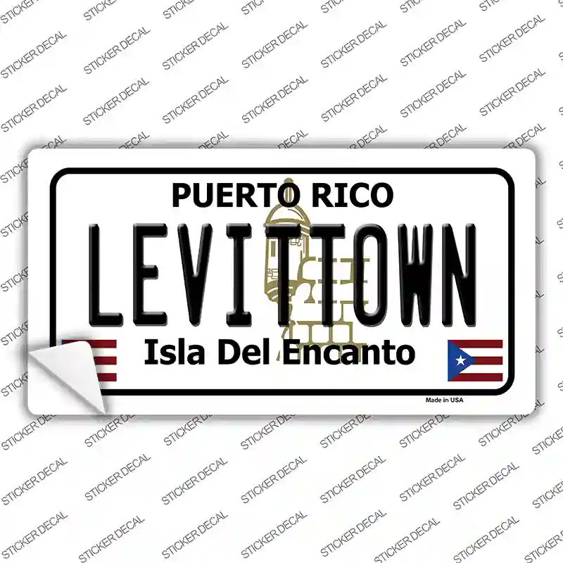 Levittown Puerto Rico Novelty Sticker Decal