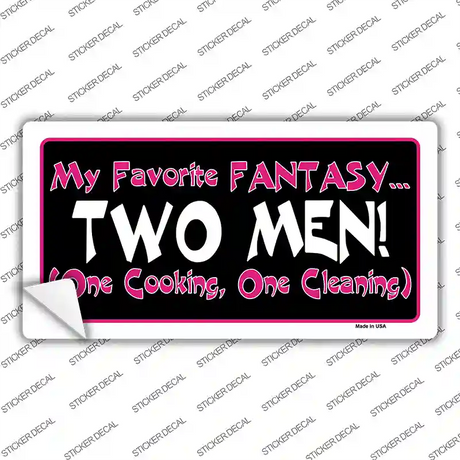 My Favorite Fantasy Novelty Sticker Decal