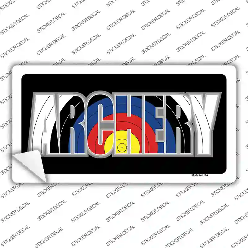 Archery Novelty Sticker Decal