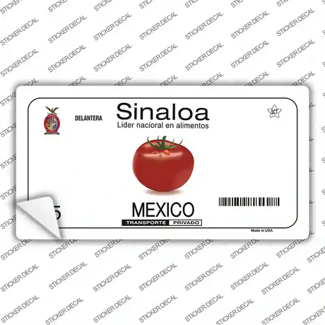 Sinaloa Mexico Novelty Sticker Decal
