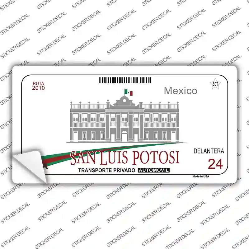 San Luis Potosi Mexico Novelty Sticker Decal