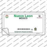 Nuevo Leon Mexico Novelty Sticker Decal