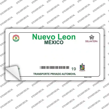 Nuevo Leon Mexico Novelty Sticker Decal