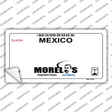 Morelos Mexico Novelty Sticker Decal