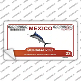 Quintana Roo Mexico Novelty Sticker Decal