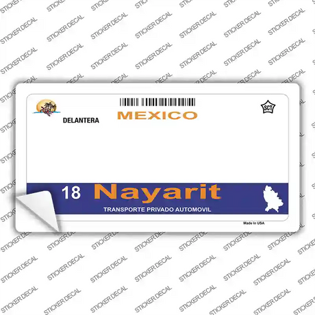 Nayarit Mexico Novelty Sticker Decal